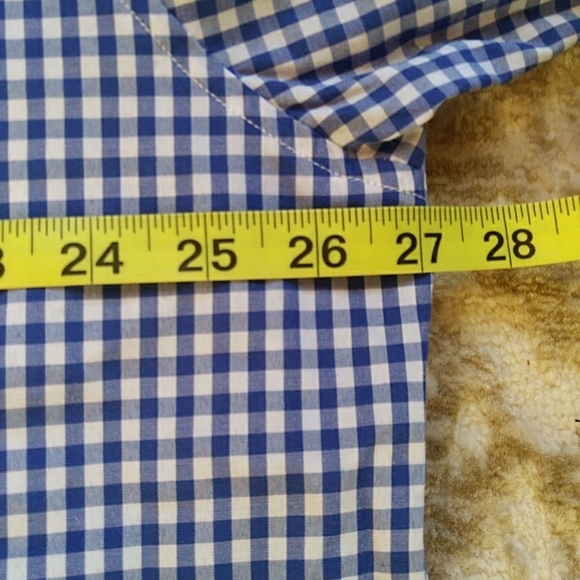 New Galaxy by Harvic Slim Fit Checkered Button Down Shirt 4XL - Picture 12 of 14